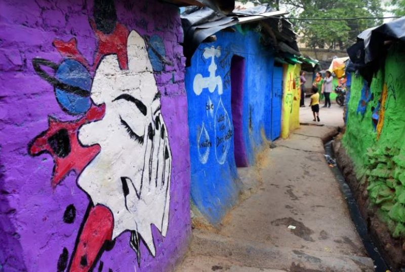 It was planned to beautify the area rather than just cleaning it