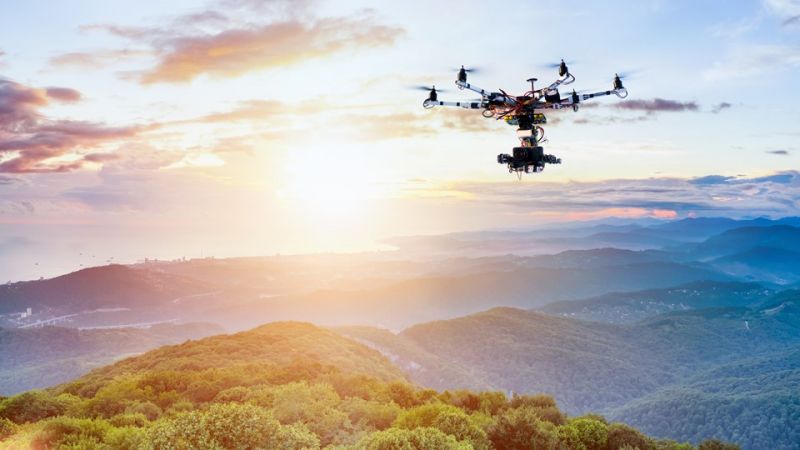 Registration and flying permission for civilian drones will be done online