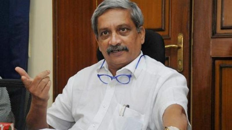 Goa Chief Minister Manohar Parrikar