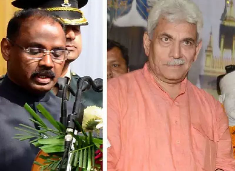 GC Murmu and Manoj Sinha