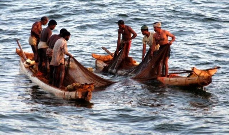 The fishermen were charged with poaching fish in their territorial waters