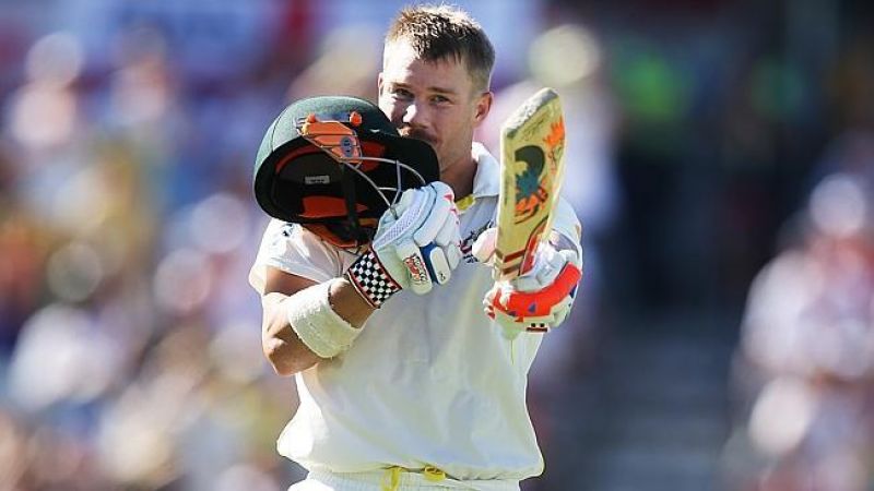 Australia's opener David Warner 