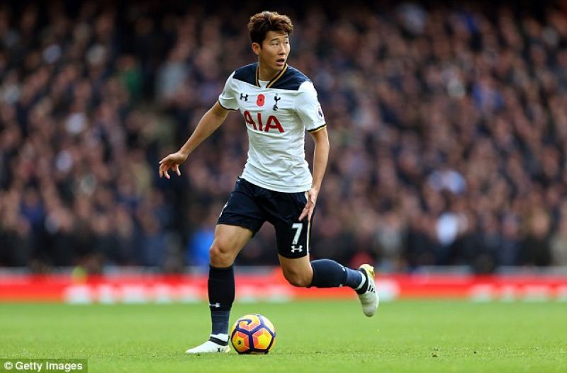 Tottenham star Son Heung