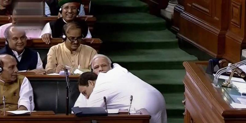 AAP comes out in support of Rahul's hug