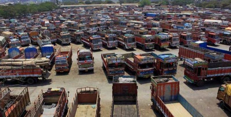 Truckers' strike gets mixed response