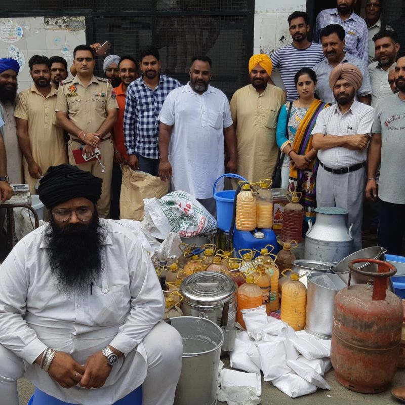 raid by Food Safety Team Ludhiana