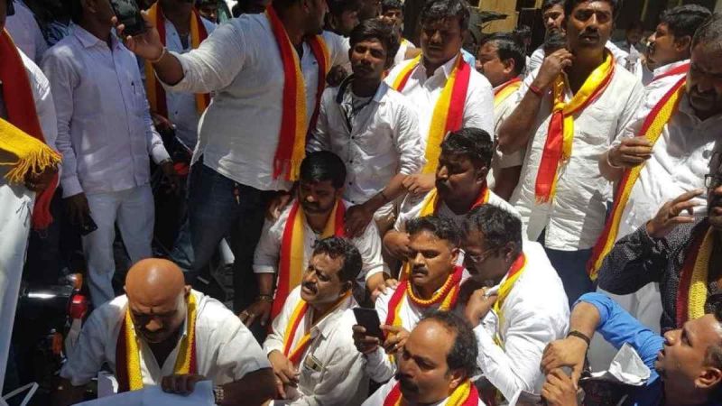 Widespread protests by pro-Kannada activists marred the screening of the Rajinikanth's Kaala