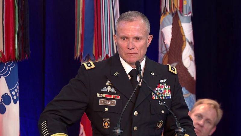 Army Lt Gen Robert Ashley