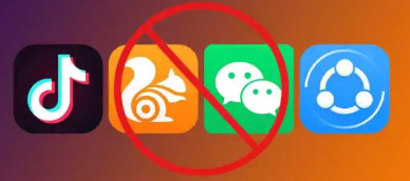 Chinese apps ban