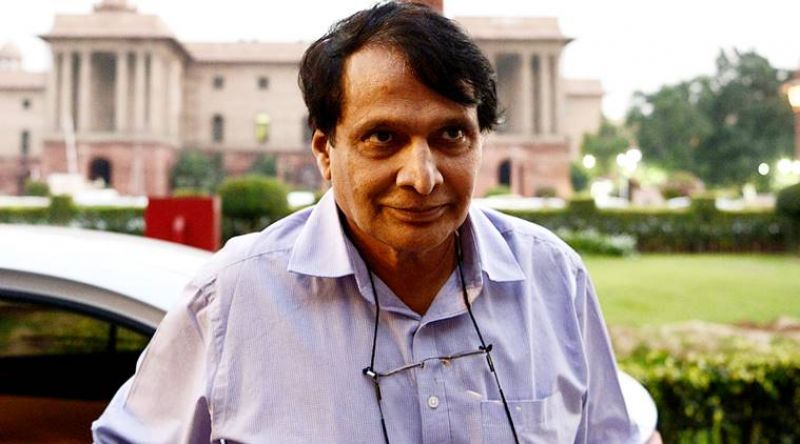 Union Minister Suresh Prabhu visited him