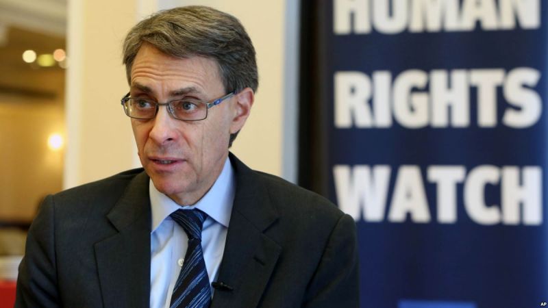 Executive Director of Human Rights Watch Kenneth Roth