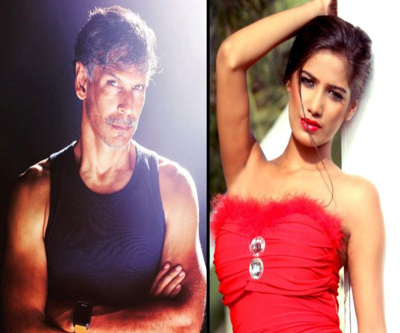 Milind Soman and Poonam Pandey