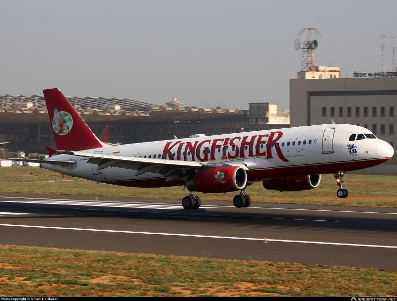  Kingfisher Airlines (KFA)