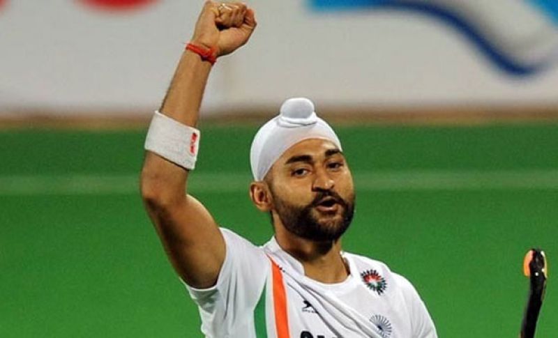 Hockey player Sandeep Singh