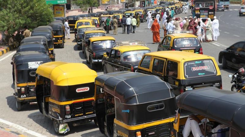 Buses, autorickshaws, taxis are keeping off the roads