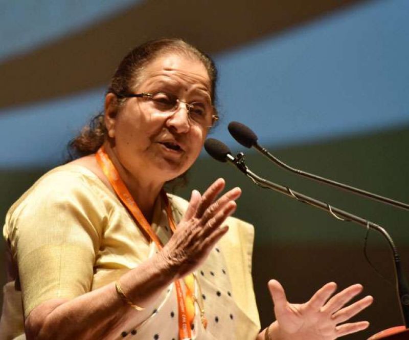 Lok Sabha Speaker Sumitra Mahajan