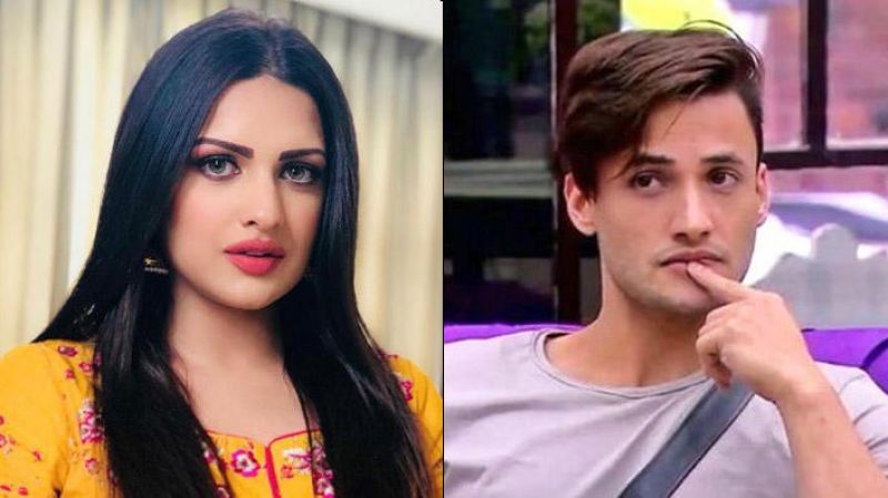 Himanshi Khurana and Asim Riaz