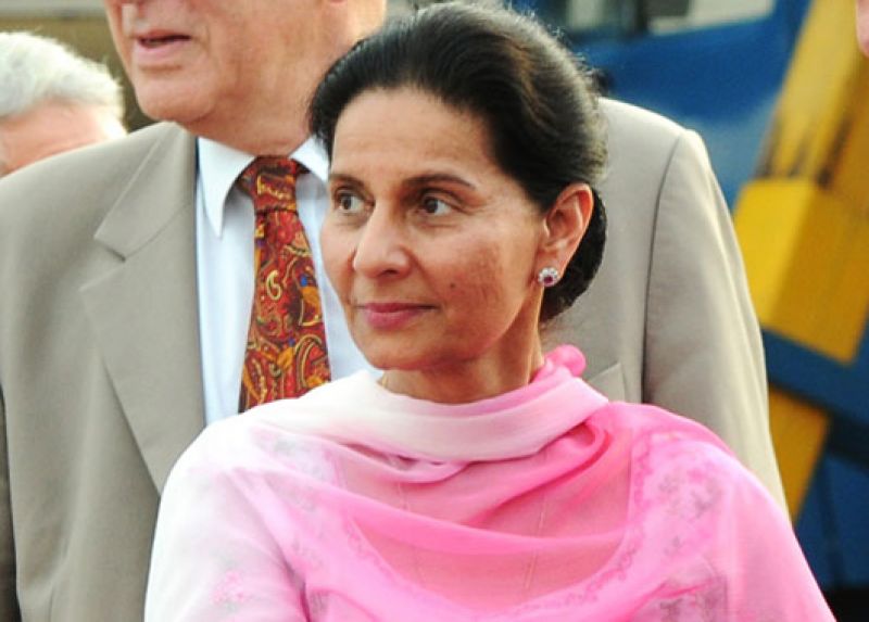 Former Congress MP Preneet Kaur 