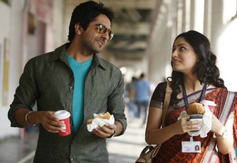 A still from Vicky Donor