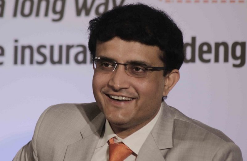 Former India captain Sourav Ganguly