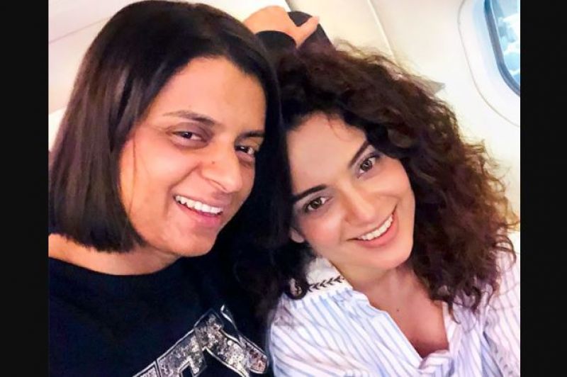 Rangoli and Kangana