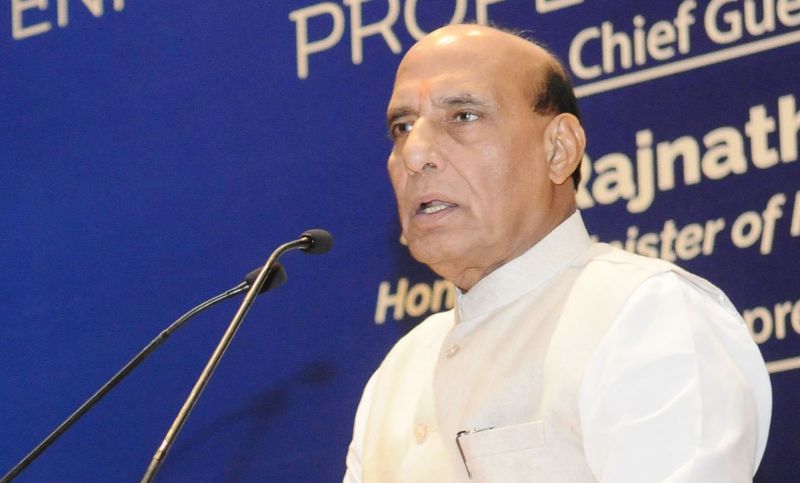 Union Home Minister Rajnath Singh