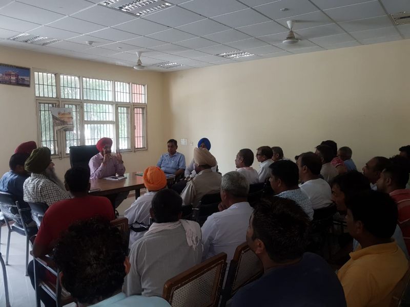 Sensitization meetings with stakeholders are afoot at district and sub-divisional level