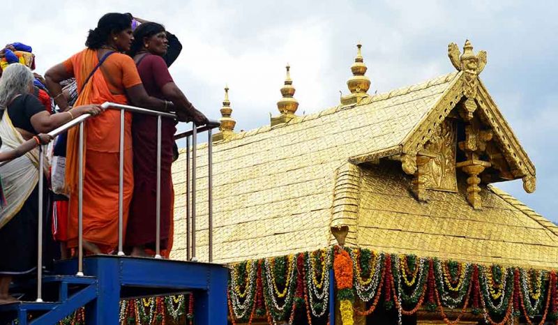 banning entry of women into the temple amounted to discrimination