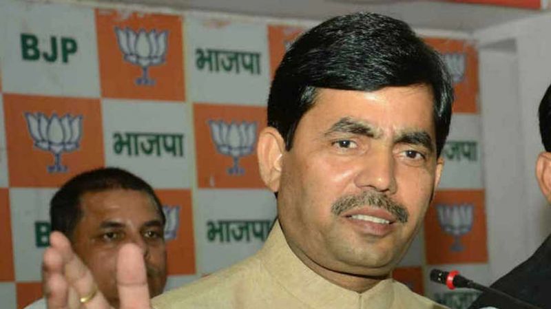 BJP spokesperson Shahnawaz Hussain