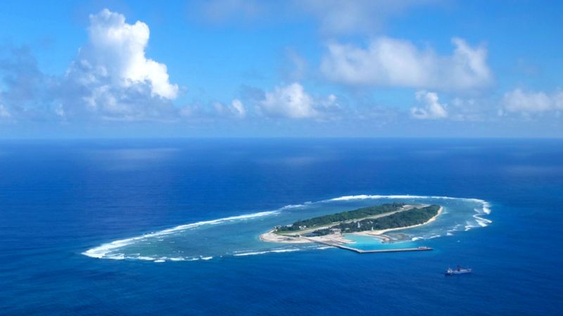 Beijing has been building artificial islands