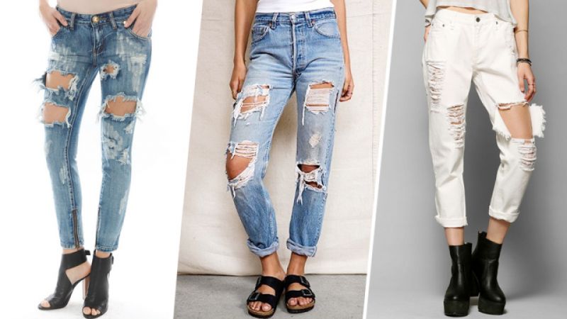Ripped jeans