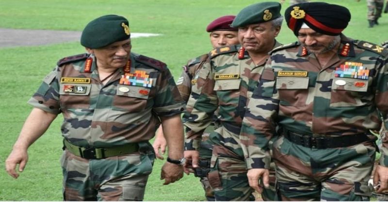 Army chief visits Akhnoor sector in Jammu