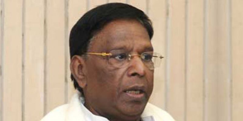 Chief Minister V Narayanasamy
