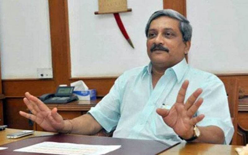 Chief Minister Manohar Parrikar