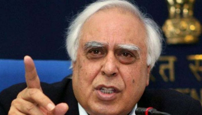 Senior advocate Kapil Sibal