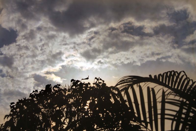 The skies will remain partly cloudy