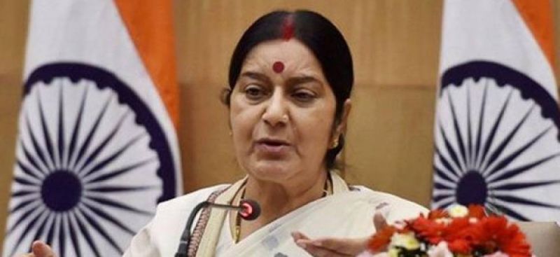 External Affairs minister Sushma Swaraj