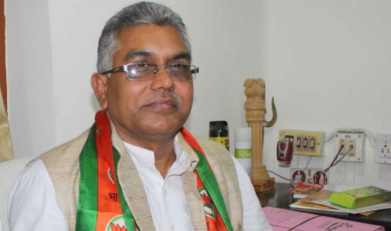 State BJP president Dilip Ghosh