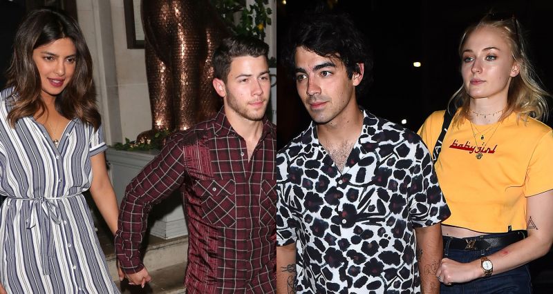 Priyanka and Nick enjoy double date with Joe Jonas, Sophie Turner