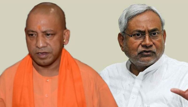 Yogi Adityanath and Nitish Kumar