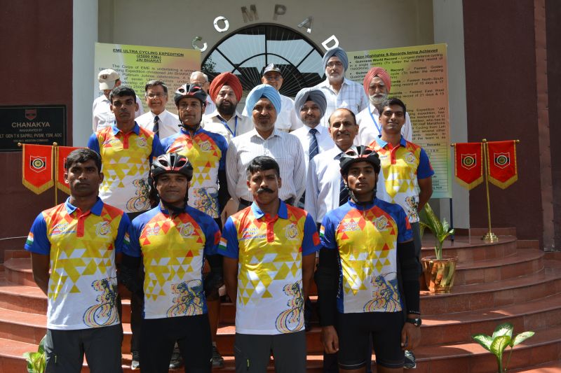 The team was felicitated by Lieutenant General Surinder Singh