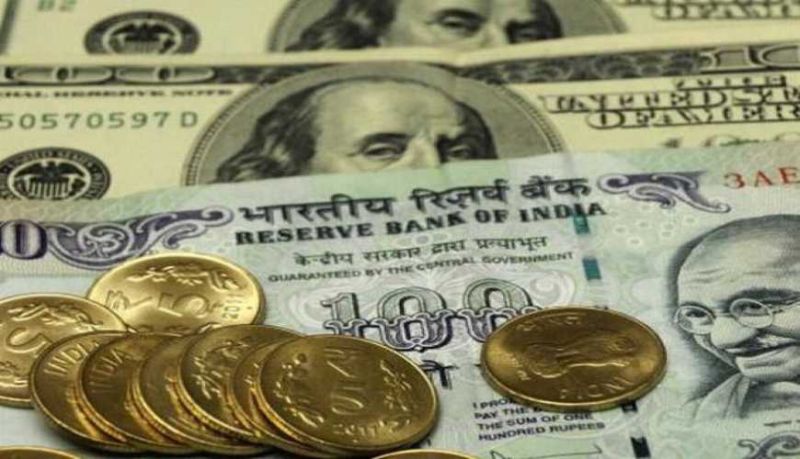Gained 33 paise to 68.46 