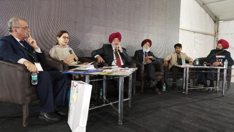 Eminent writers during the Punjabi Poetry, Literature and folk forms fostered by the First World War during the Military Literature Festival