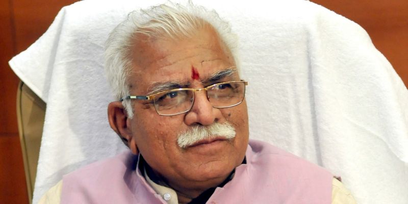 Chief Minister Manohar Lal Khattar