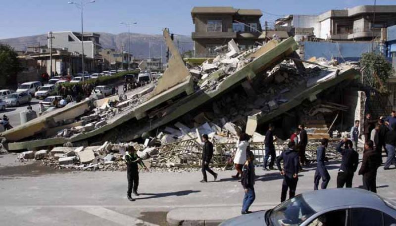 Shallow quake hit 26 kilometres southwest of the city of Javanrud