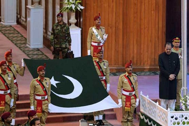 Flag Hosting Ceremony