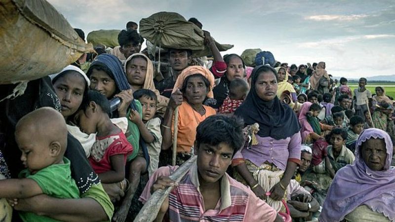 the UN has said.Some 700,000 Rohingya Muslims have fled Myanmar's Rakhine State