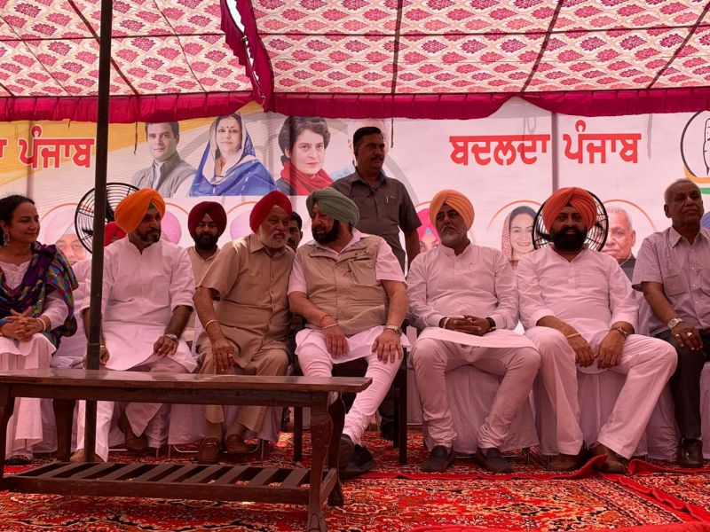 Captain Amarinder Singh on Thursday accused the Badals of trying to divide the people