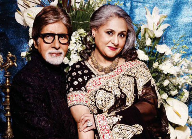 Bachchan along with wife Jaya 