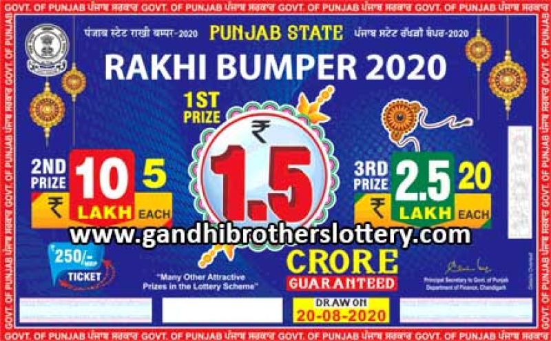 Punjab State Rakhi Bumper